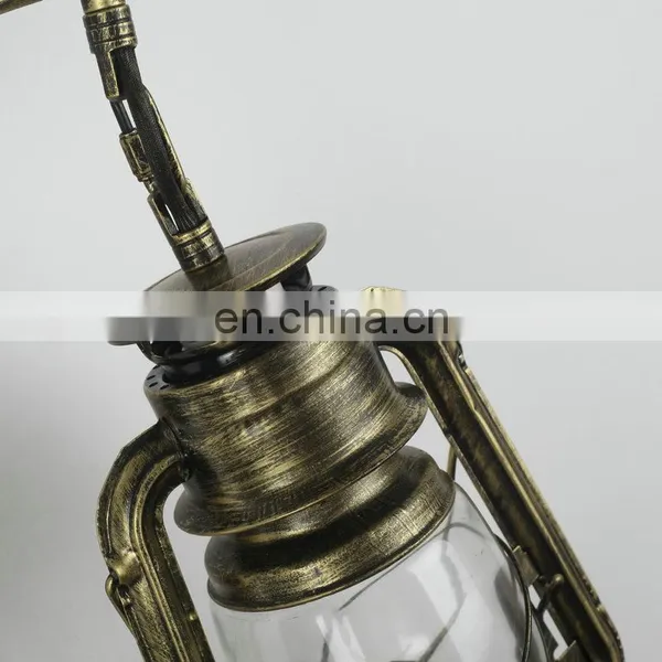 Wholesale Waterproof Decorative Garden Wall Light Vintage Loft Iron Kerosene Wall Lamp for Outdoor photo-5