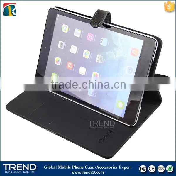 China Supplier With Belt Folding Leather Flip Case for Ipad Mini photo-6