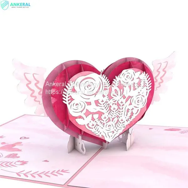 Карточка Winged Heart в 3D