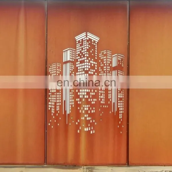 Laser Cutting Weather Resistant Metal Home Garden Decorative Wall Painting