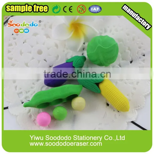 America Pea Shape Eraser Vegetable Series photo-2