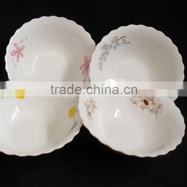 Gloden Line Tableware Ceramics Bowl /porcelain Soup Bowl/porcelain Chinese Bowl photo-4