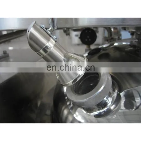 Body Lotion Cosmetic Vacuum Homogenizing Emulsifier Mixing Cream Machine photo-4