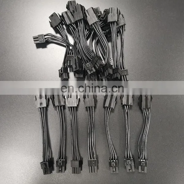 Hot Sale 8 Pin to Dual 8 (6+2) Pin Pci Express Power Converter Cable Pcie Pci-e Vga Splitter Hub Power Cable photo-3