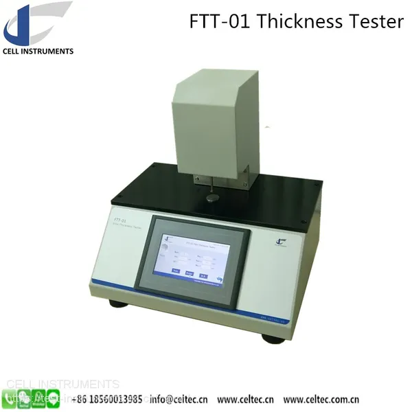 Paper and Cardboard Thickness Tester ISO 4593 Plastic Film photo-3