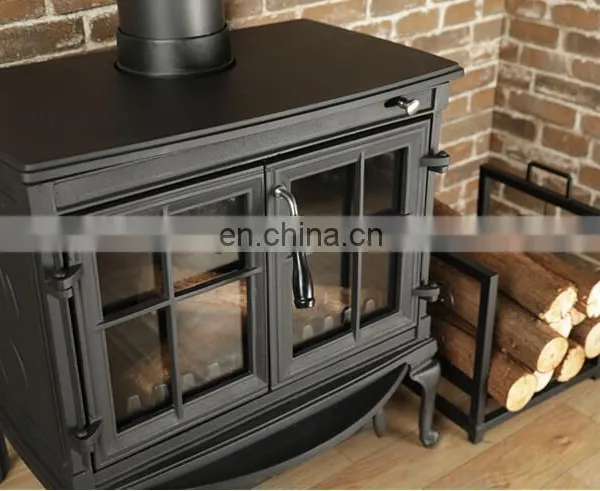 Stone Cheap TV Stand Home Smart Living Room Pellet Cast Iron Fireplaces photo-4
