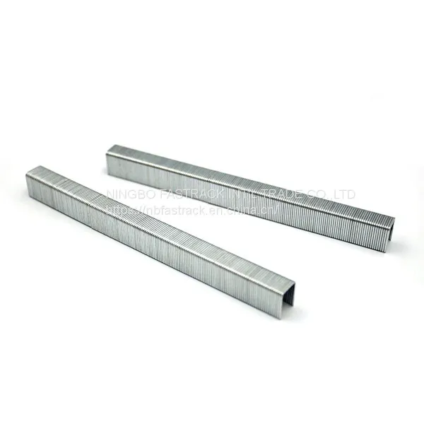 Durable Quality 22 Gauge Staple 3/8 Crown 6mm Air Pneumatic Nb-fastrack Staple 7106 Furniture Decoration