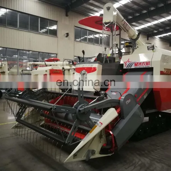 Harvester Rice Machine Rice Harvest Farm Machine Whole-feed/full-feed Rice Combine Harvester photo-5