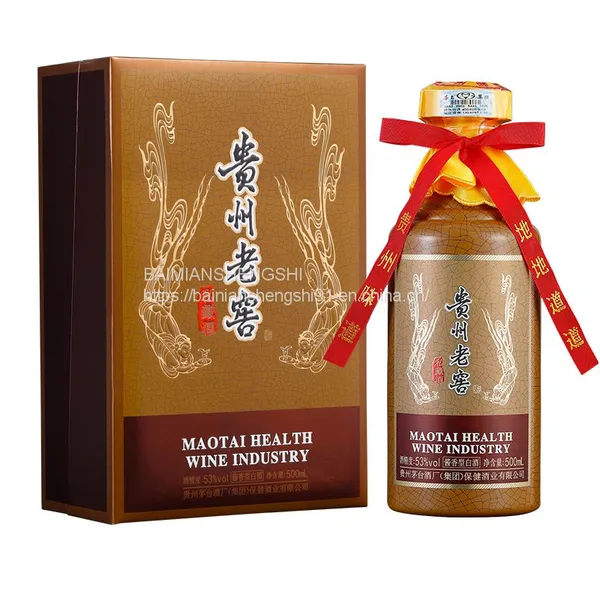 Guizhou Laojiao · Private Wine (22 Years New) 53 Degree Maotai Flavor Baijiu 500ML Grain Baijiu Kweichow Moutai Town Gift Box Wedding Wine Private Wine (22 Years Old) 500ML/bottle 53% Vol