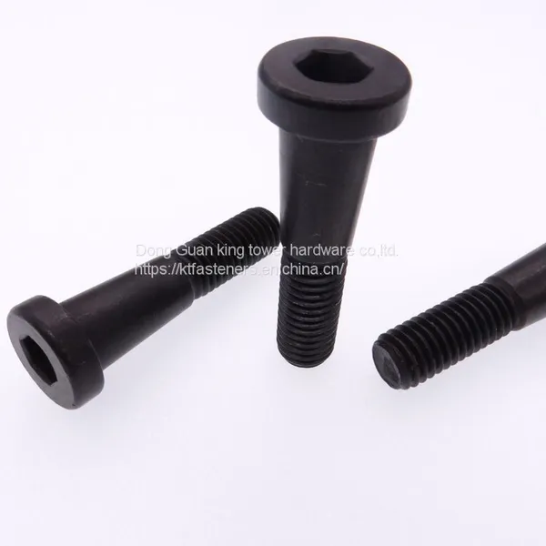 Black Bicycle Bolts and Fasteners for Folding Bicycles