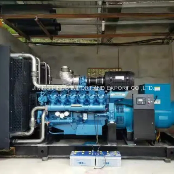 Weichai Series Generator Set 800kw 1000KVA 12M26D968E200 Diesel Generator