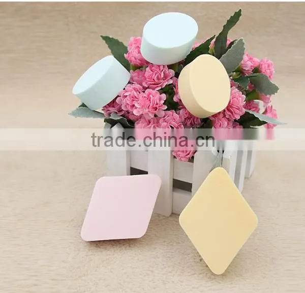 Colorful Oval and Diamond Shape Makeup Sponge Cosmetic Powder Puff photo-5