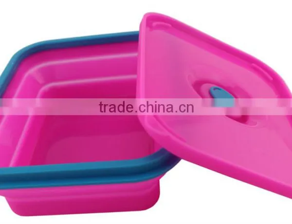 Innovative Cool Design Silicone pp Lunch Box photo-4