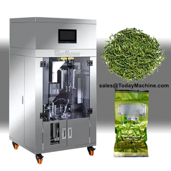 Automatic Vacuum Premade Pouch Fill Seal Packing Machine for Tea Leaf Coffee Beans Grain Rice photo-2