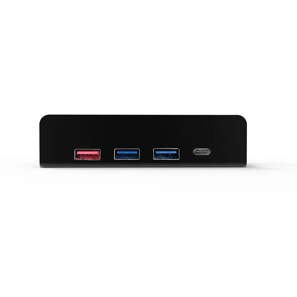 AOTECH High-quality Aluminum Alloy USB Hub 4 Ports, 4 X USB 3.0 Hub, USB Splitter for Laptop USB Extender photo-4