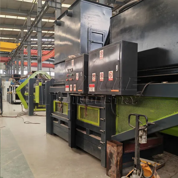 High Efficiency Waste Paper Corrugated Box Recycling Baler Compactor photo-2