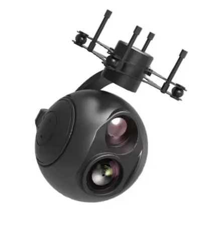 Adjustable Three Axis Dual Light Pod View Positioning TZ130 Thermal Imaging Infrared Camera UAV Camera photo-2