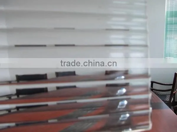 China Quality Figure Glass Pattern Glass With Design Baroque photo-3
