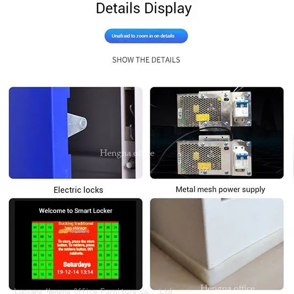 36-Door Intelligent Barcode Locker for Shopping Malls| Modular Design Main & Sub Cabinet System-Safe and Reliable photo-3