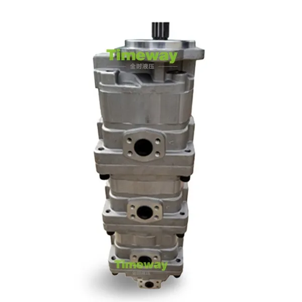 Hydraulic Gear Pump 705-55-34140 Four Way Pump for Repair Komatsu Loader WA320-5 WA320-6 photo-2