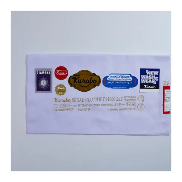 Tetron Cotton Blended Fabrics Broad Cloth KT 11000 KT 4000 Poplin Fabric 35/36