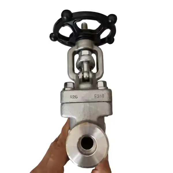 ANSI/API Integral/Flange Forged Steel Carbon Steel Stainless Steel Welded Socket High-T/ P Power Station Globe Valve photo-3