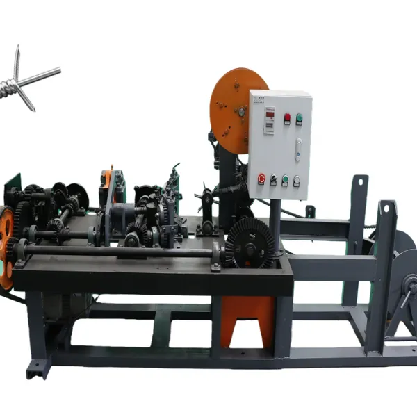 Заводская на заказ автоматическая производственная машина для однопрядного колючего провода, способная производить ограждения из однопрядного колючего провода.