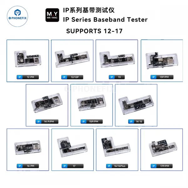 Мистер Ян М. Ю. IP Series Базовый тестер для iPhone от 12 до 17 Pro Max