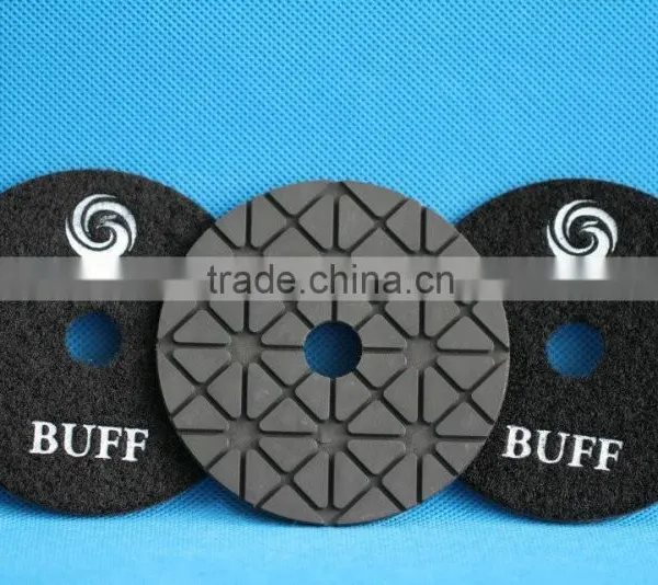 Best Sales 4" Flexible Diamond Sponge Polishing Pad photo-2