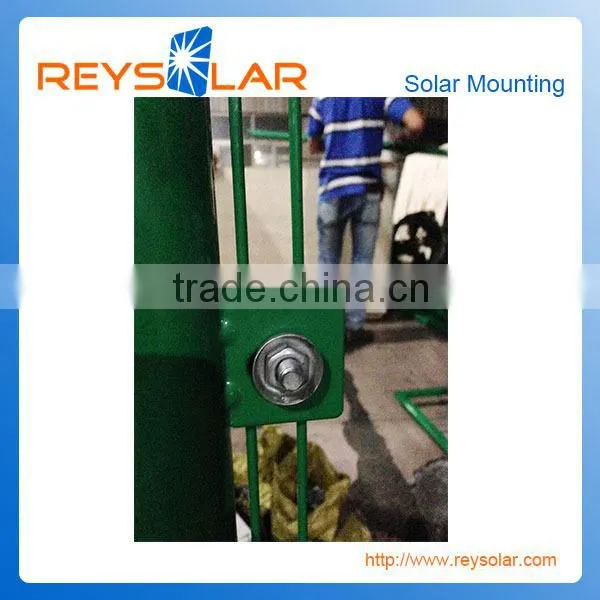 Solar Module Racking Energy Plant Field Fence Ware House Fence Solar PV Electric Fence photo-3