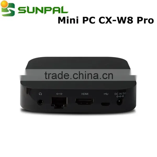 Window10 Wintel CX-W8 Pro Mini PC Box Z8300 Chip Smart Portal MINI Computer RAM 2G DDR3 ROM 32GB Flash photo-6