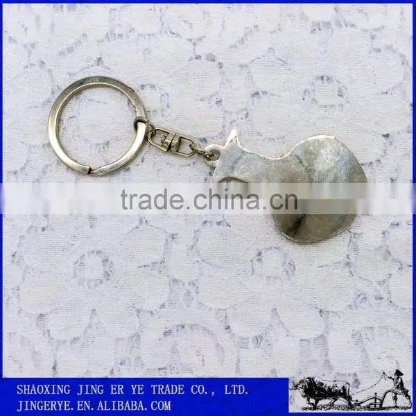 Cheap Zinc Alloy Chinese Style Custom Shaped Metal Keychain photo-2