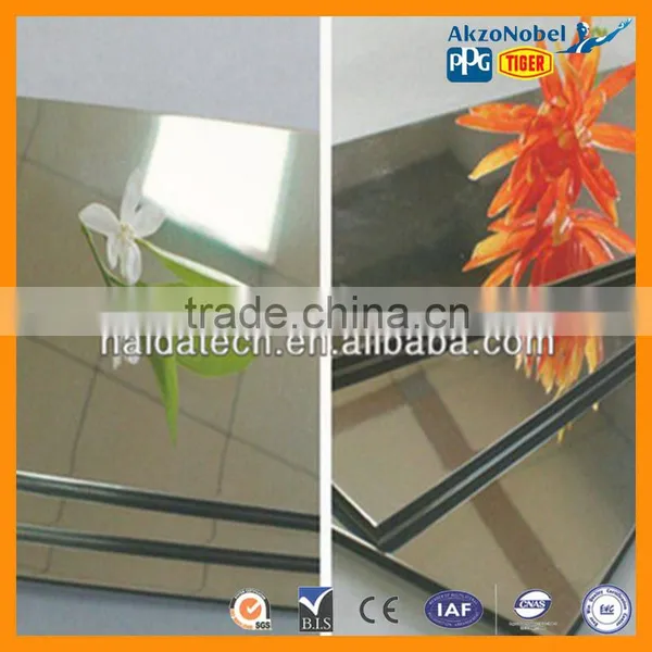 SGS Testing 3mm/4mm PE Aluminum Composite Roof Panels FACTORY photo-3