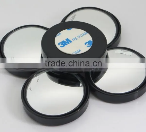 3R-035 Auto Car Rearview Round Blind Spot Mirror Wide Angle Lens 360 Degrees Adjustable Mirror photo-3