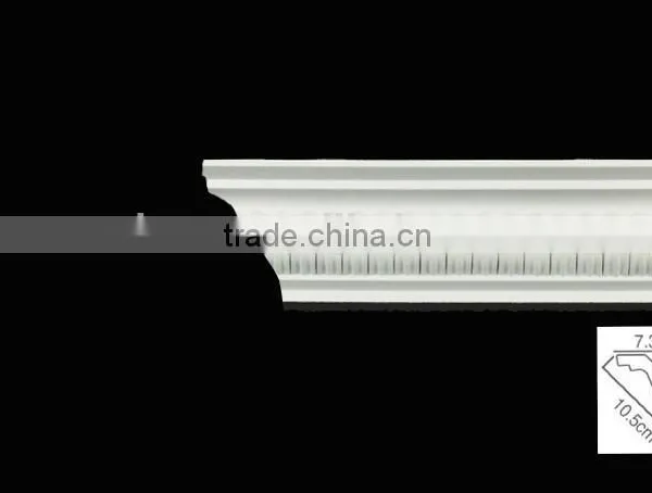Manufacturers New Design Ceiling Decoration Interior PU Cornice, pu Moulding photo-2