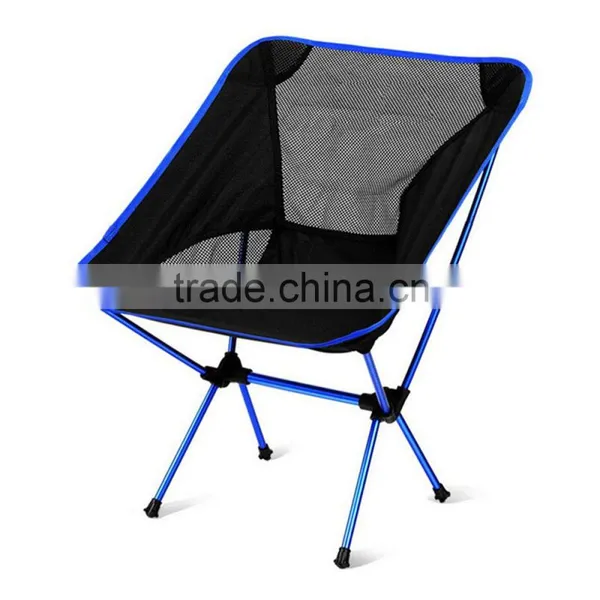 Folding Fishing Chair Yellow Red Blue Cheap Outdoor Adult Folding Half Moon Chair photo-4