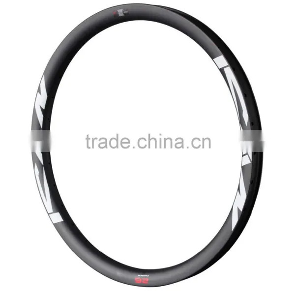 OEM 26er Carbon Clincher Bike Rims All Moutain MTB Tubeless Wheel Rims photo-3