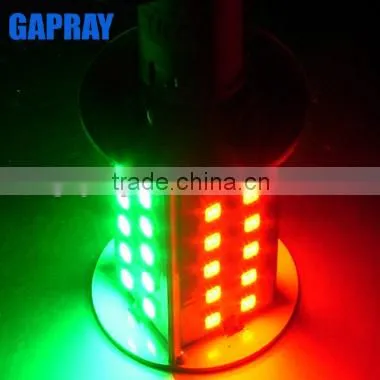 10-30V DC Red and Green BAY15D LED Bi-Color Pole Light photo-2