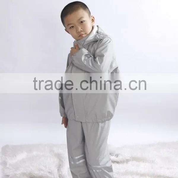 2015 Fashion Design Boys pu Rainwear photo-4