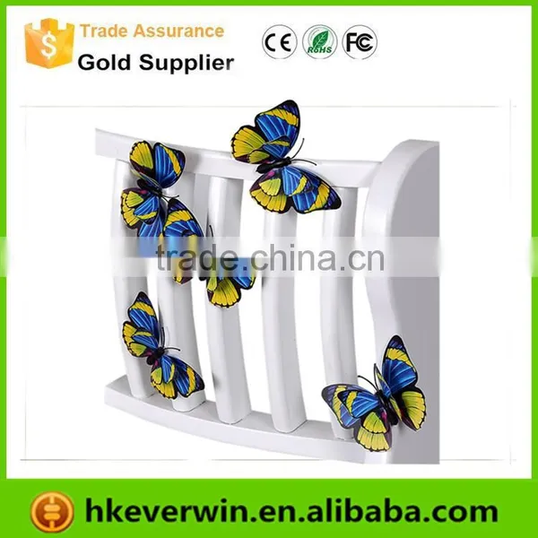 Spring Ornament 3D Purple Decorative Butterfly Wall Decor photo-4