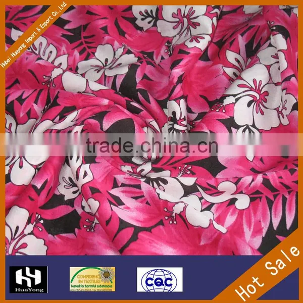Reactive Printed 100%Rayon Fabric Women Dress Wholesale Cheap Viscose Fabric