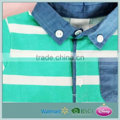 Handsome Stripe Kid's T-shirt Boy T-shirt Cheap Price photo-3