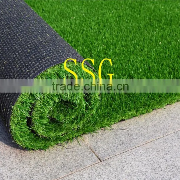 Natural Look Soft Feel Artificial Lawn for Home Decoration photo-4
