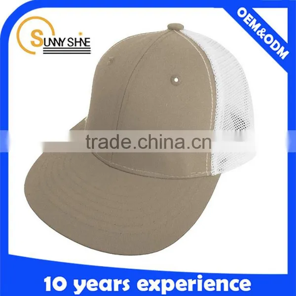 Customize Plain 5 Panel Mesh Snapback Trucker Caps photo-5