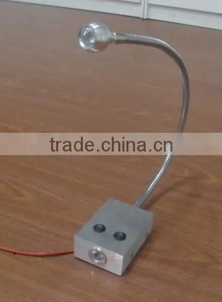 Silver Goose Neck Bedding Wall Light Reading Washer Light