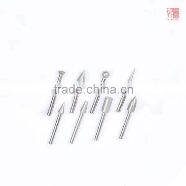 Supplier Diamond Coated Burrs Set Diamond Grinding Needle For Rotary Tool photo-4