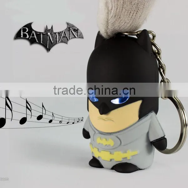 Bat Man LED Light Flash Keychain photo-4