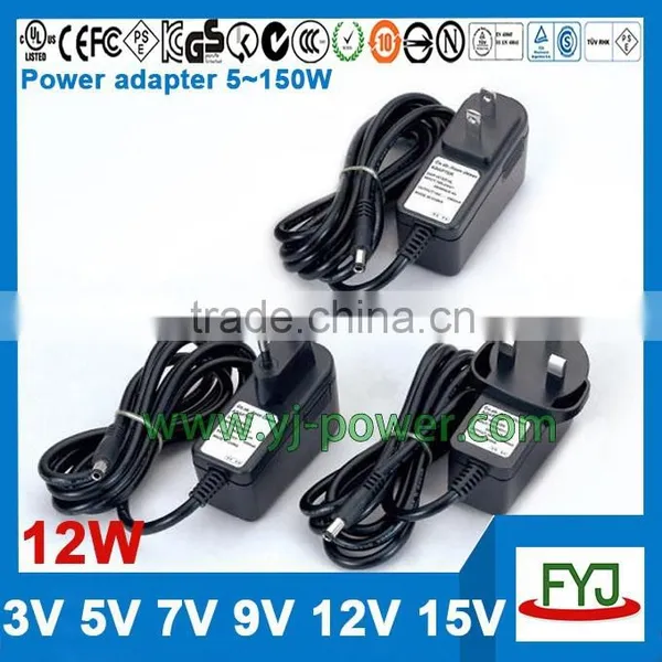 Universal Plug Adapter 9v 1a for Tester Machine Approved CCC CE UL FCC GS C-TICK PSE SAA KC BS photo-6