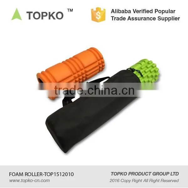 Wholesale Yoga & Pilates Type High Density Grid Foam Roller Hard Grid 33*14 Custom Eva Foam Roller