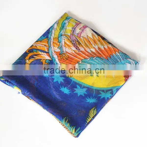 Wholesale Printing Design Oversize Polyester Voile Bali Pareo photo-4